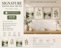 Signature Digital Wall Art Set