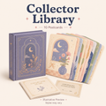 Collection Postcard Collector Library- 10 Post Card Set