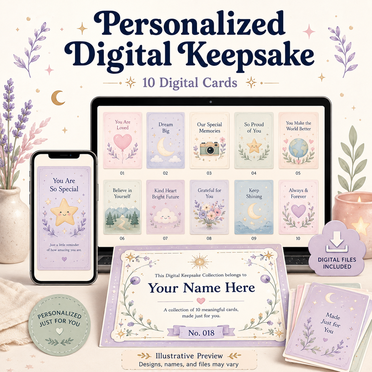 Personalized Digital Keepsake